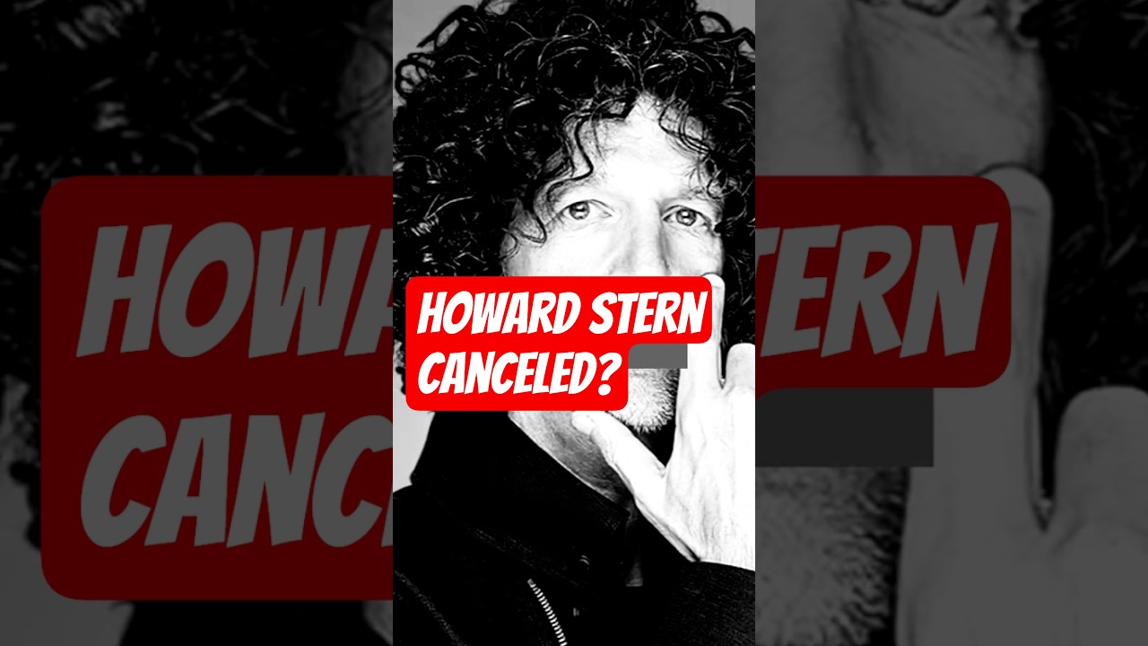 The Howard Stern Show To Be Canceled After 20 Years 