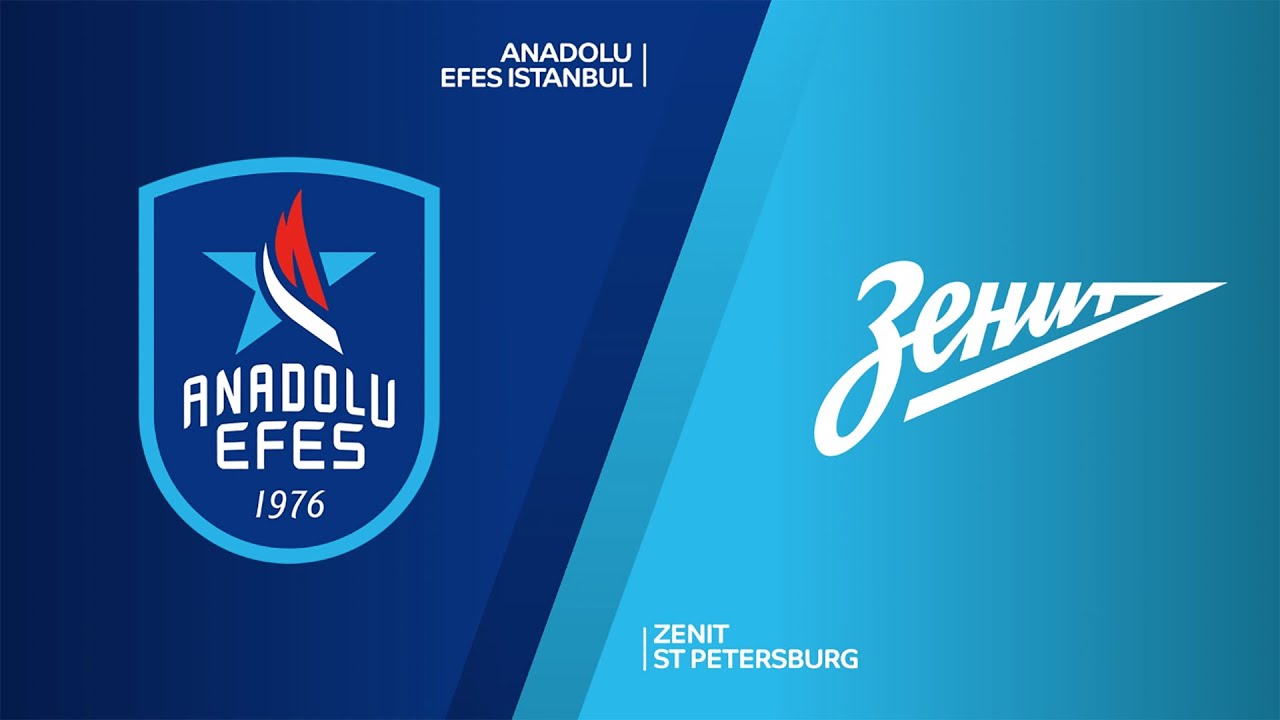 Anadolu Efes Istanbul - Zenit St Petersburg Highlights | Turkish Airlines EuroLeague, RS Round 1