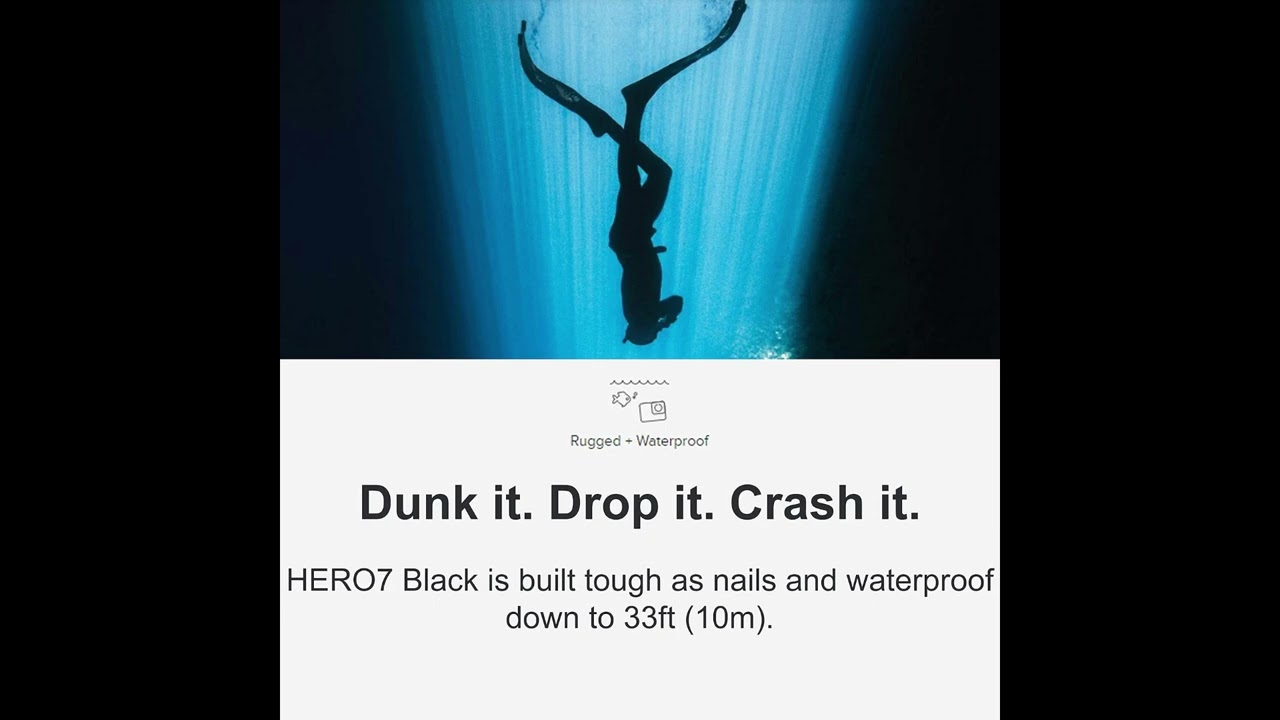 GoPro HERO7 Black Review 🔥 4K Waterproof Action Camera with Touch Screen & Stabilization