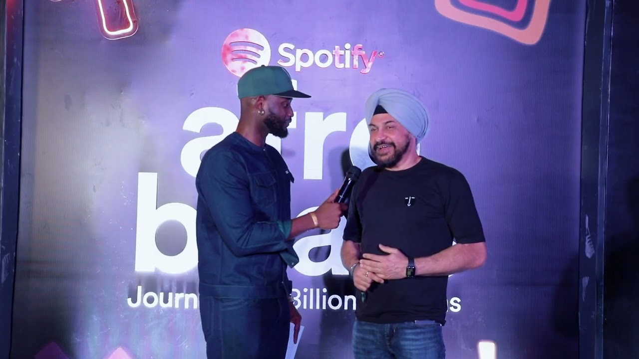Brilliant moments from Spotify X Afrobeat Journey of Billion Streams