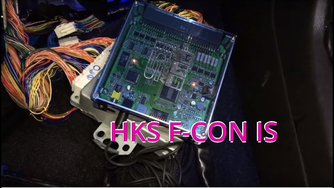 ECU mod on a my Voltex Subaru WRX STi!  HKS F-CON IS subcon!