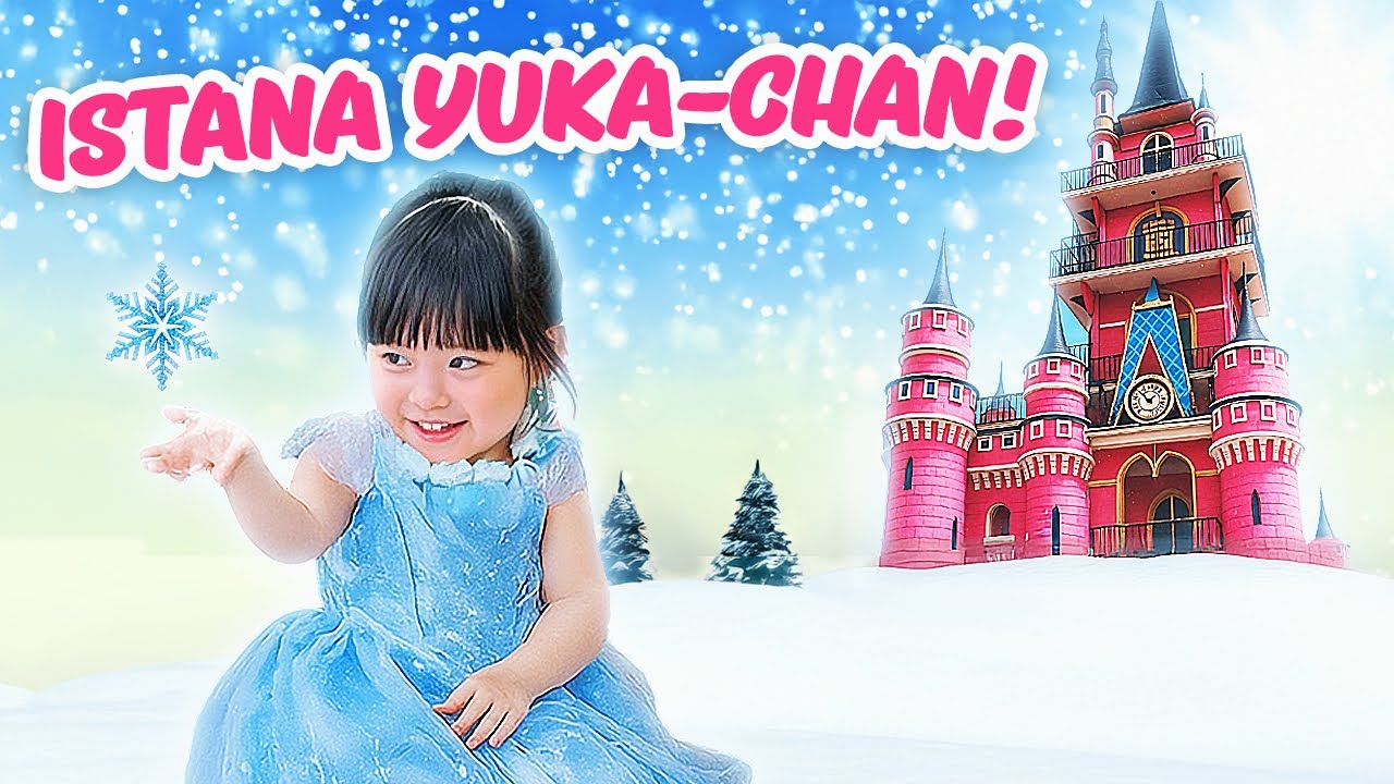 YUKA-CHAN SEHARIAN DI ISTANA JADI ELSA FROZEN! | a day in our life