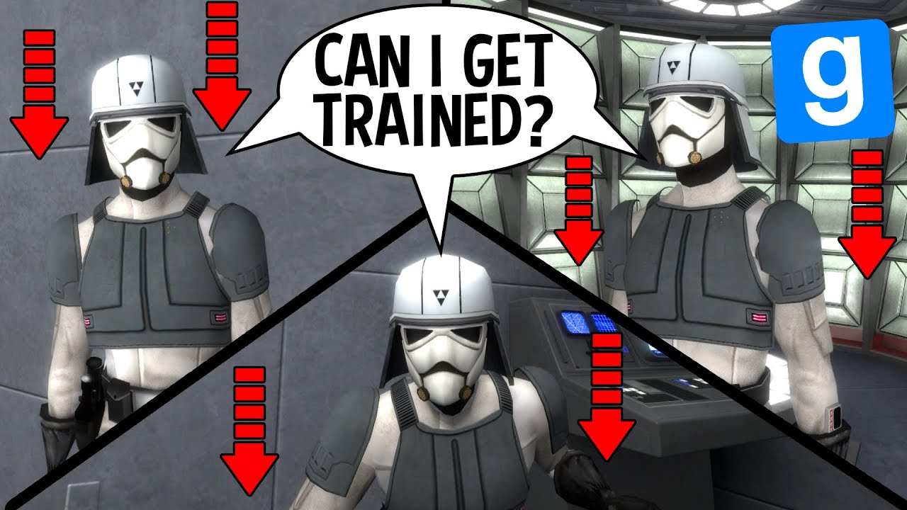 This Server Kept Demoting Me Back To Recruit - Gmod British Star Wars RP Trolling