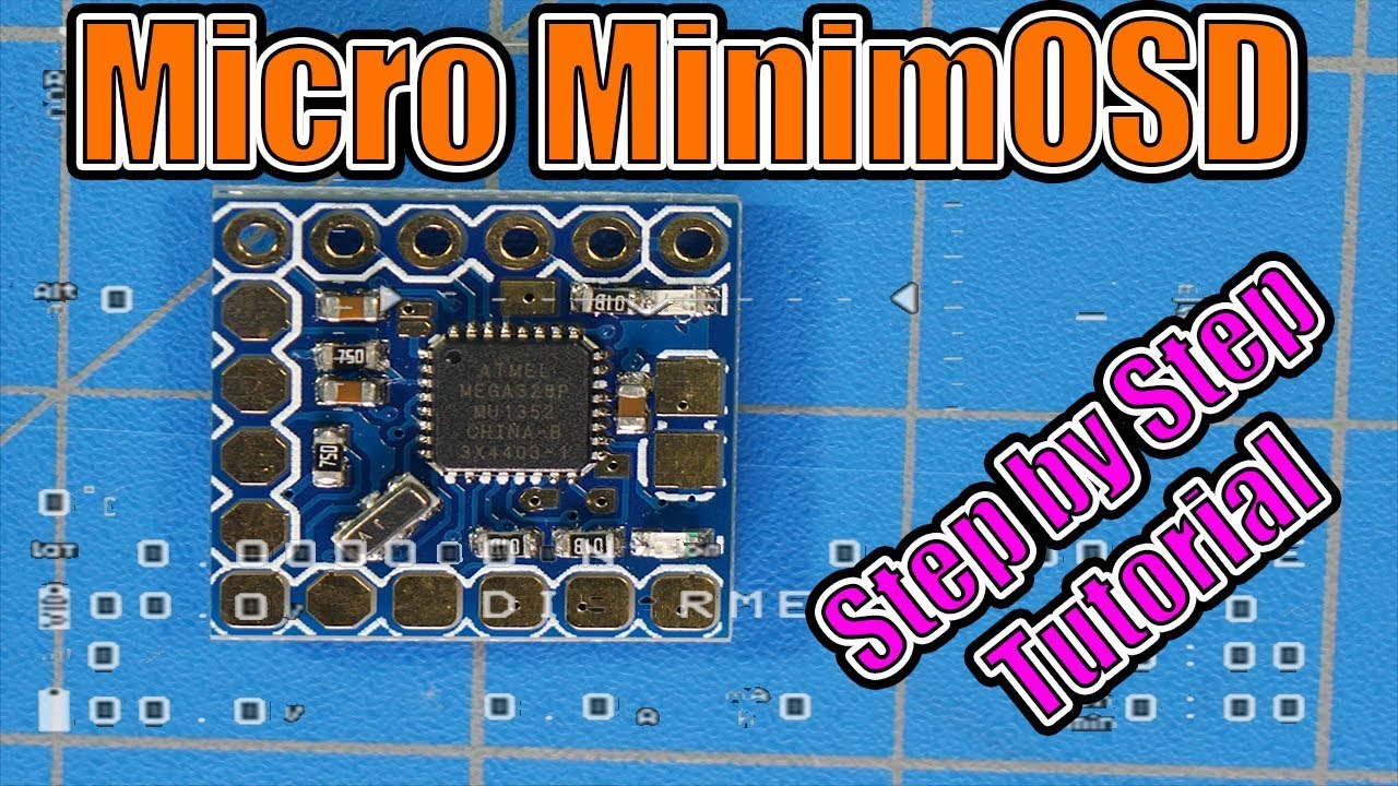 Micro MinimOSD EASY Step-By-Step Tutorial | FPV OSD