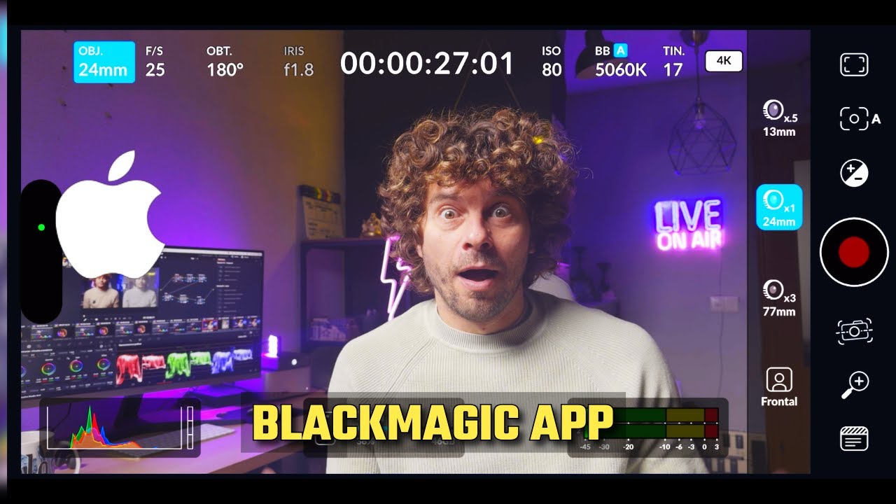 Así se usa la app Blackmagic en iPhone ¡Paso a paso!