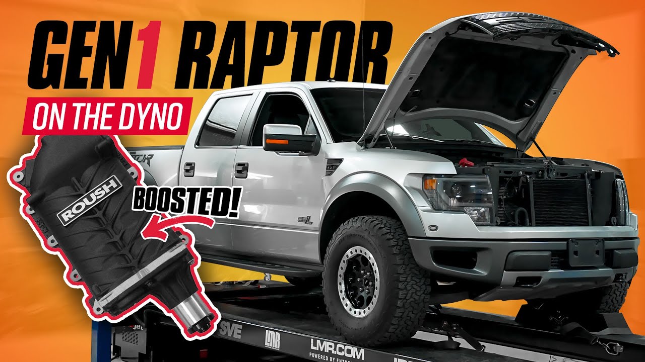 Roush Supercharged 2012 Gen 1 Ford Raptor on the Dyno