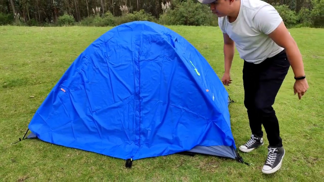 Cómo armar una carpa iglú - Carpas para acampar