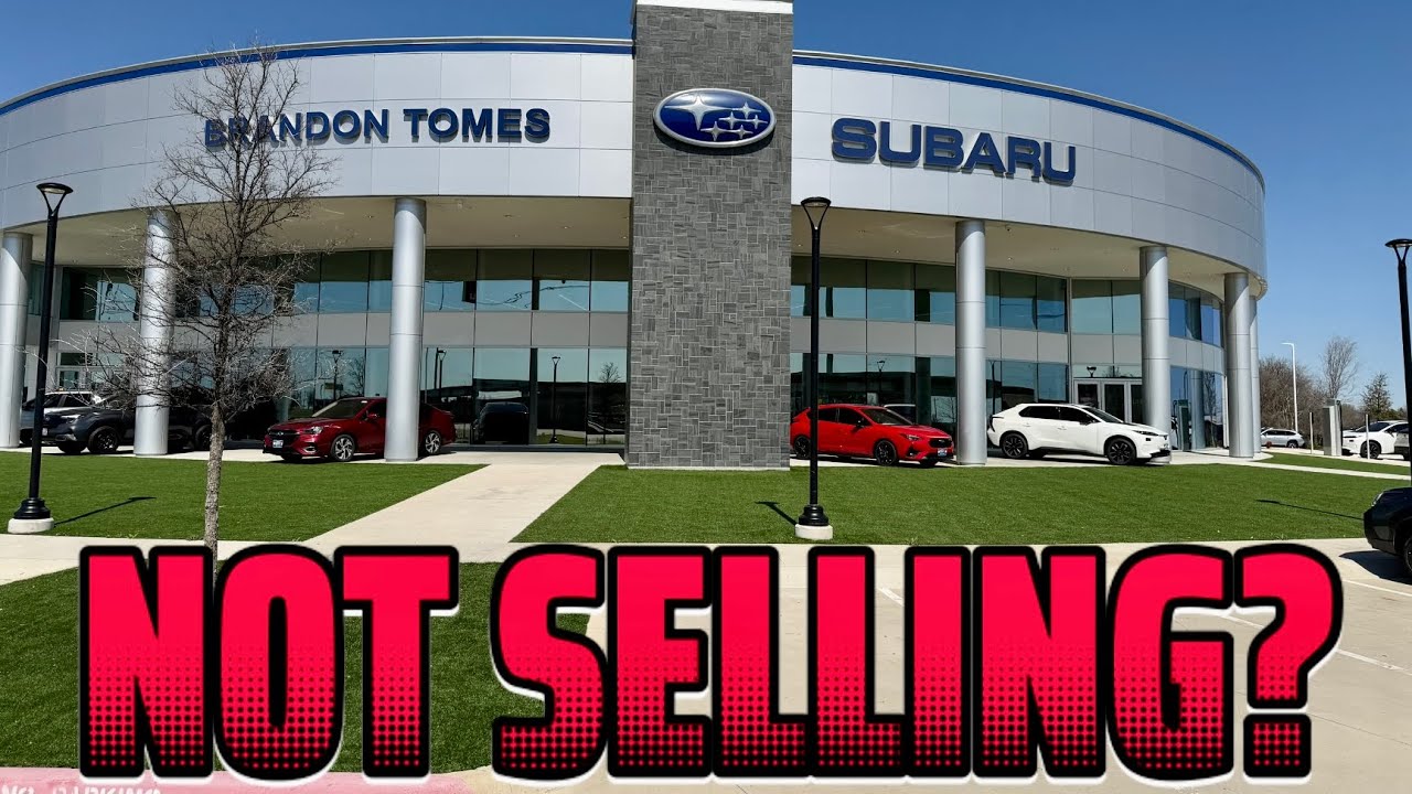 Я зашёл в дилерский центр Subaru, и эти цены меня шокировали.