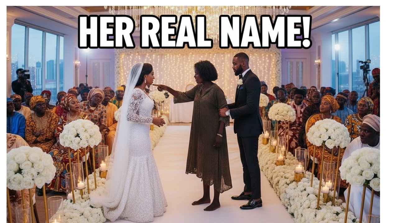 A Homeless Woman Called The Bride By Her Old Name And The Wedding Fell Silent#lifelessons