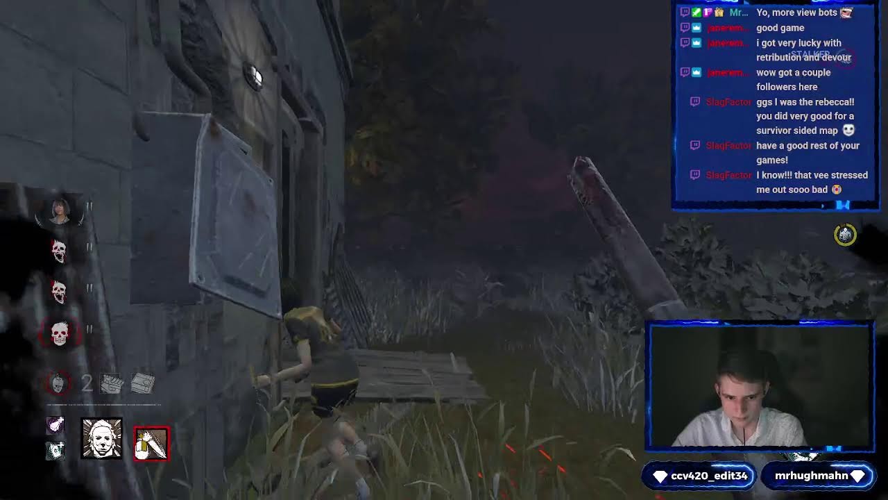 A completely normal day of playing DBD, Definitely | !socials