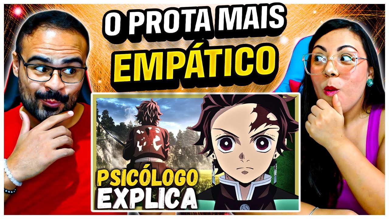 REACT PSICOLOGIA DOS ANIMES | TANJIRO, e a RAIZ de sua CALMA | Psicologia Kimetsu no Yaiba