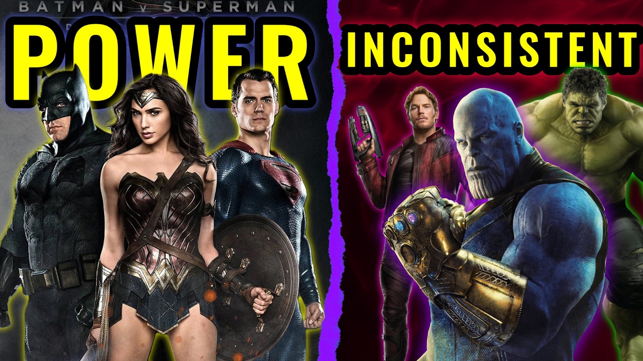 Почему DC Снайдера показывает ВЛАСТЬ лучше, чем киновселенная Marvel...