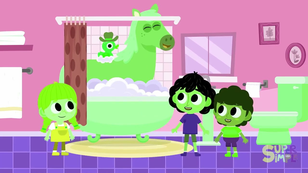 Super Simple Songs Horse Is In The Bathroom Intro Logo Sponsored By Klasky Csupo 2001 Effects