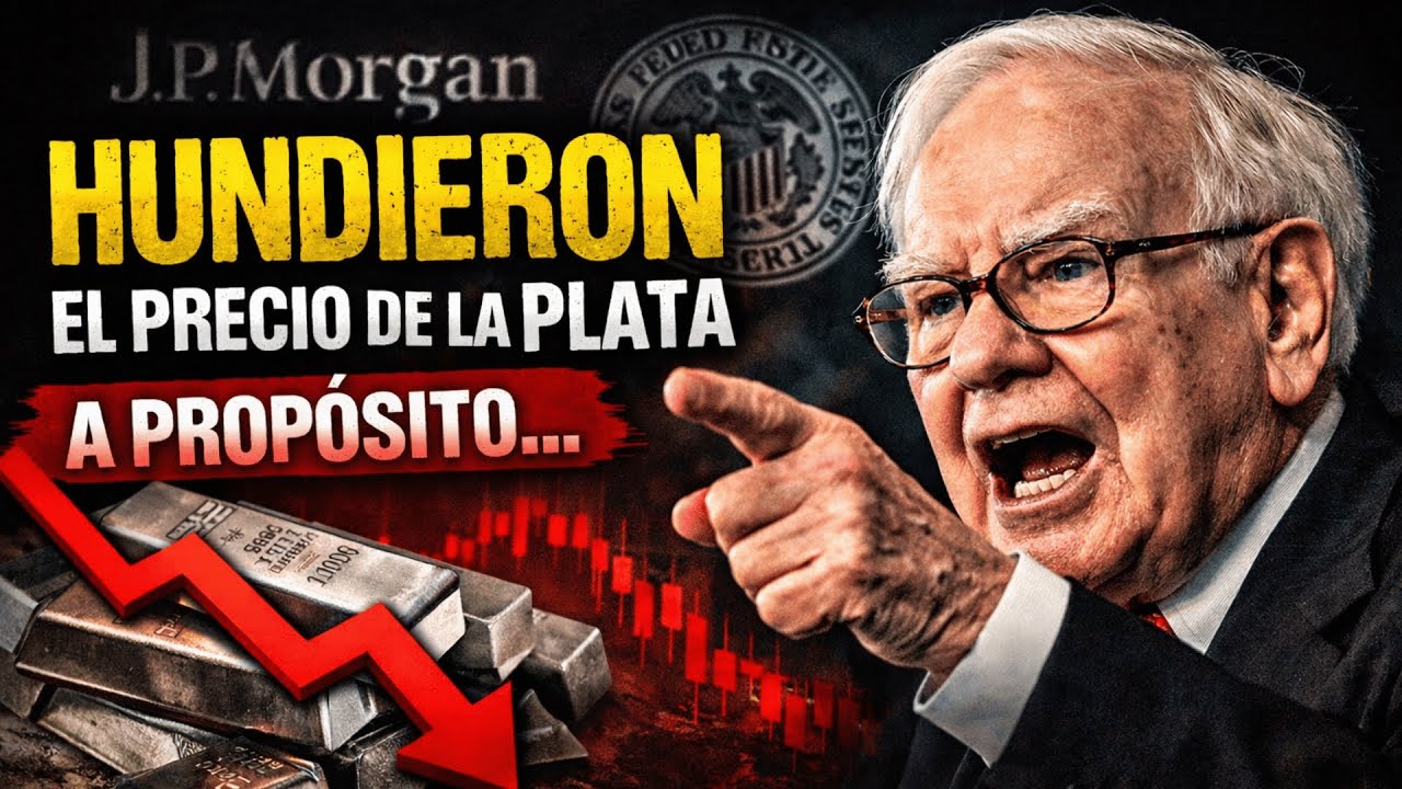 Hundieron el precio de la plata a propósito... Este es el verdadero objetivo