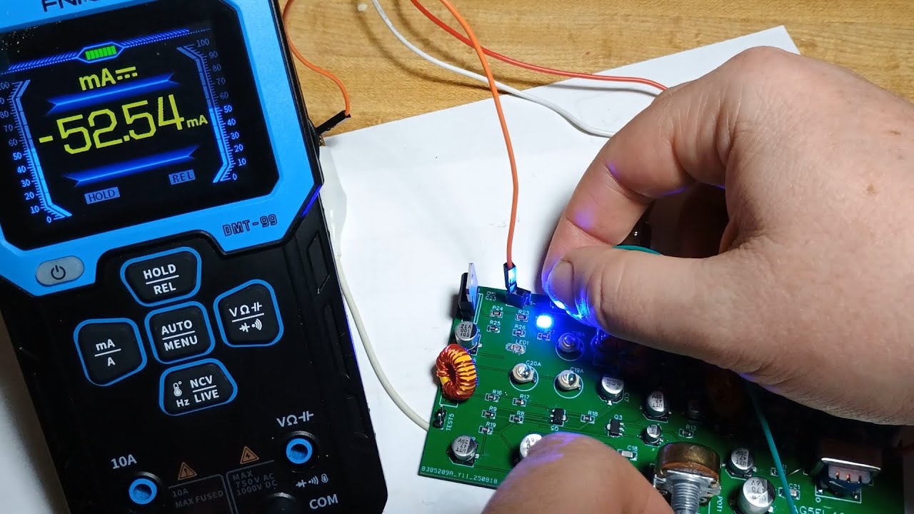 40m Direct Conversion Build (Solder Smoke) Part 3 Powerup and Oscillator Test