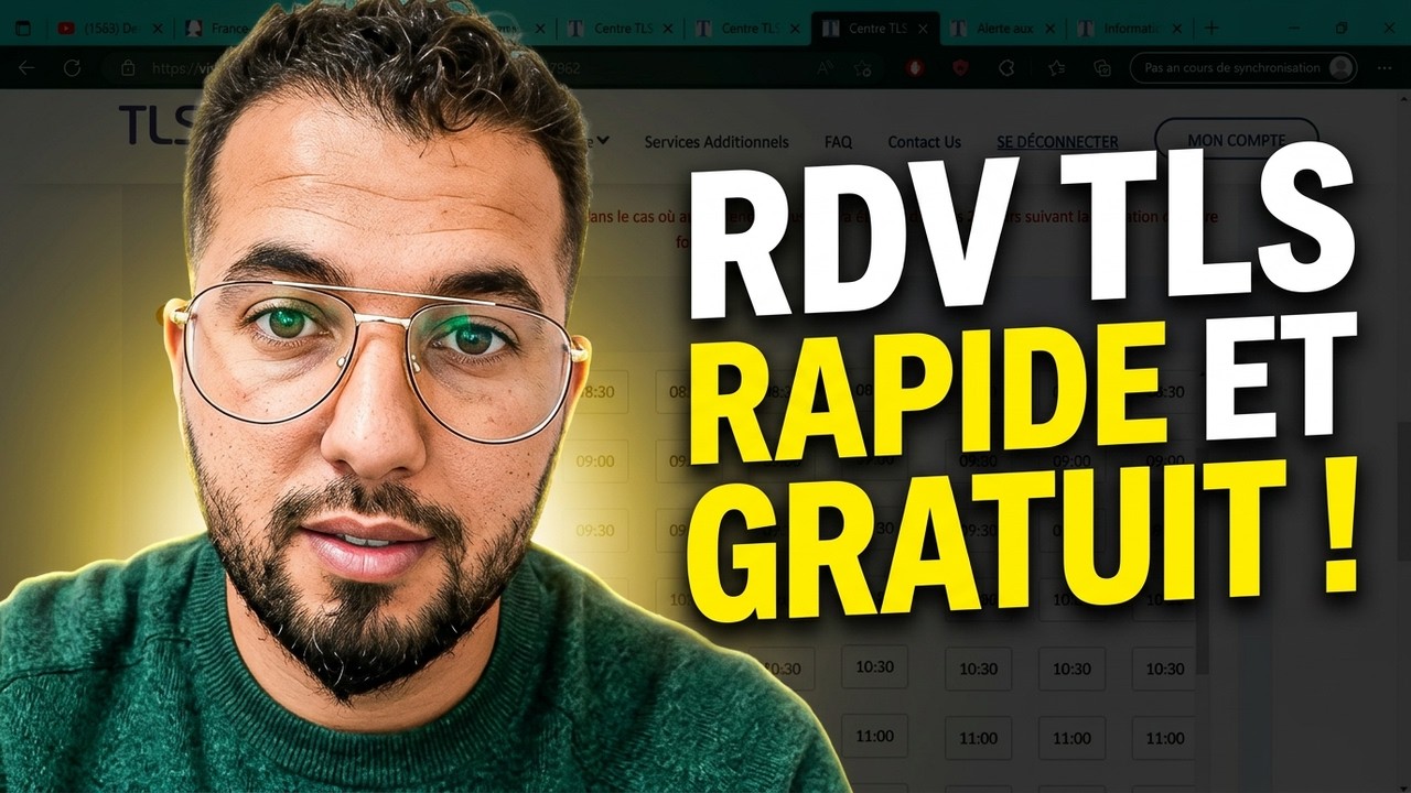 Comment trouver un Rdv TLS rapidement  بالزربة وبلا مانخلص والو  rdv هام جدا كيفاش قدرت ناخد