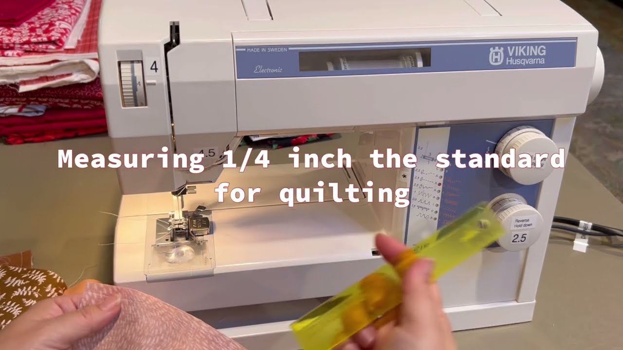 1/4” quilter seam and Needle positions on Husqvarna Viking