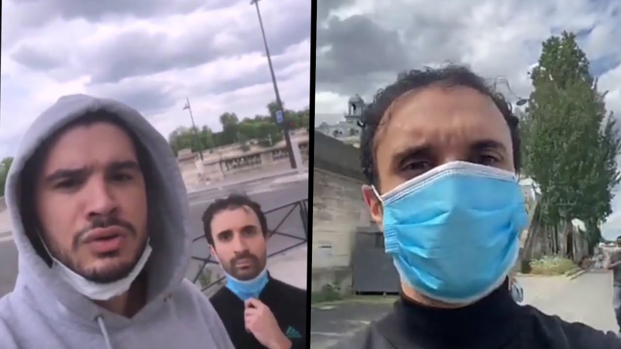 Arouf gangsta se promène avec AmineMaTue