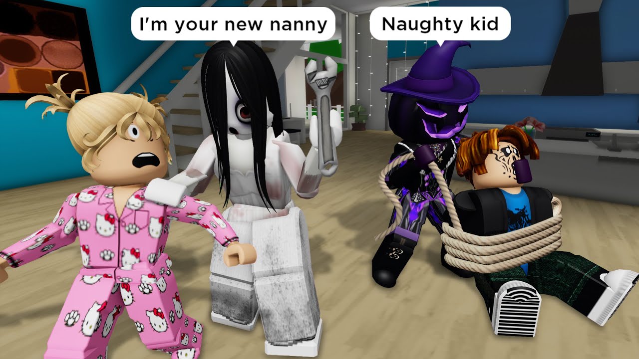 BABYSITTER 2: A CREEPY NANNY 👻 Roblox Brookhaven 🏡 RP - Funny Moments