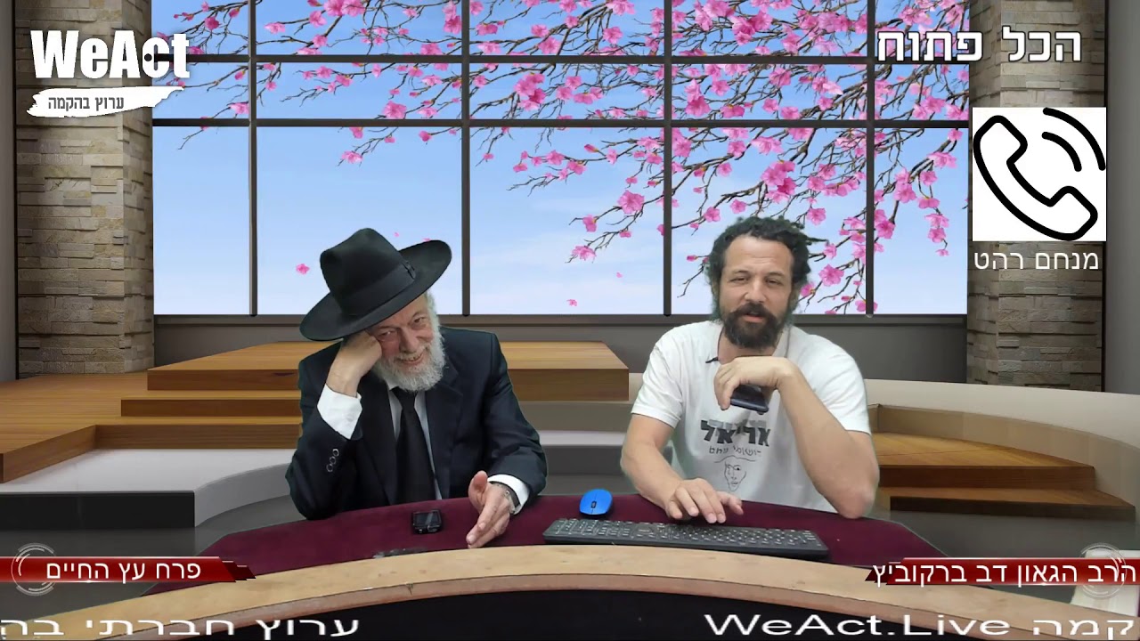 הרב הגאון דב ברקוביץ - ראיון עם מנחם רהט