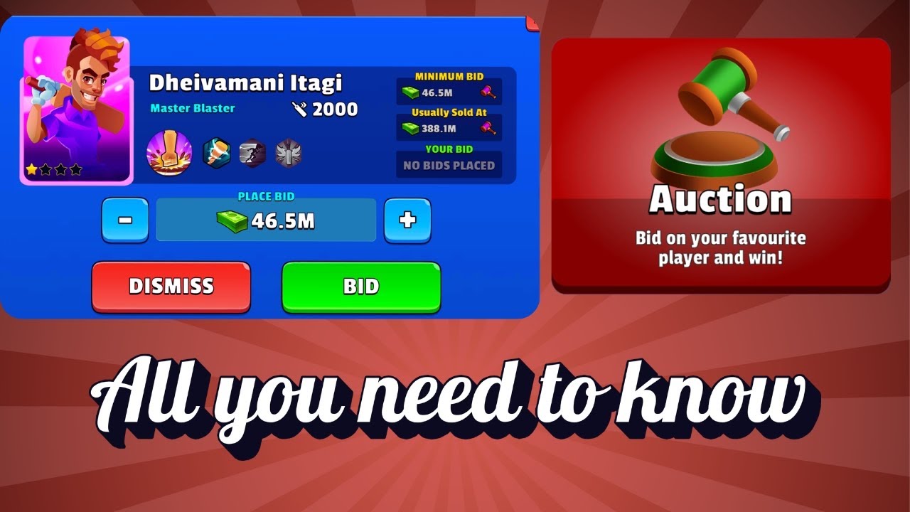 Как купить игрока на аукционе | HITWICKET | SHINIGAMI GAMING