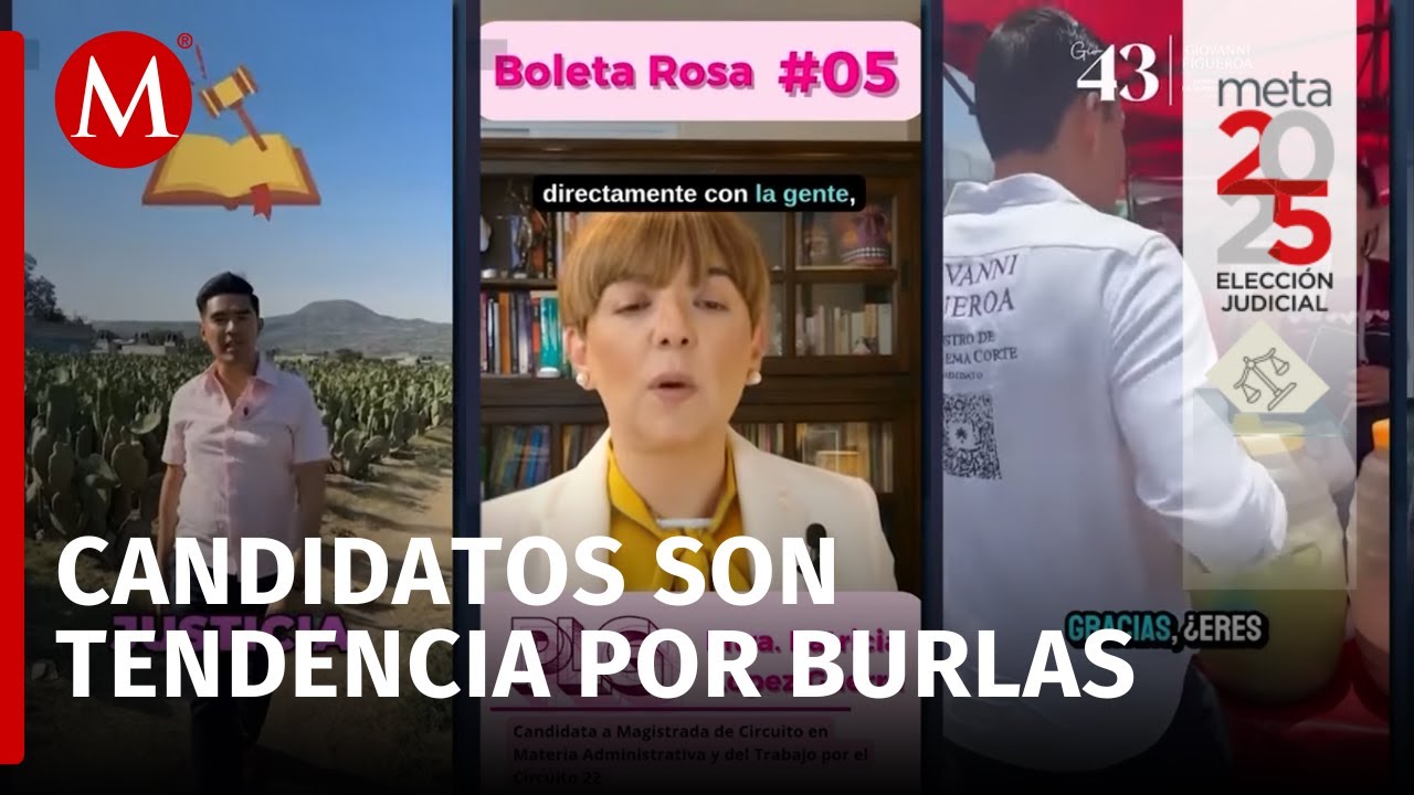 Continúan los Ridículos de los candidatos a elecciones del Poder Judicial