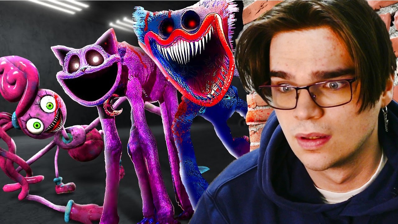100%-ra kijátszottam a játékot.. | Poppy Playtime Chapter 1-4