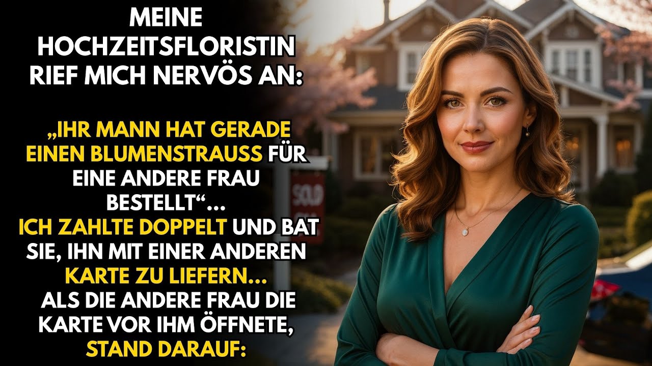 DER FLORIST RIEF MICH AN: “IHR MANN BESTELLTE BLUMEN FÜR EINE ANDERE” – ICH ZAHLTE DOPPELT…