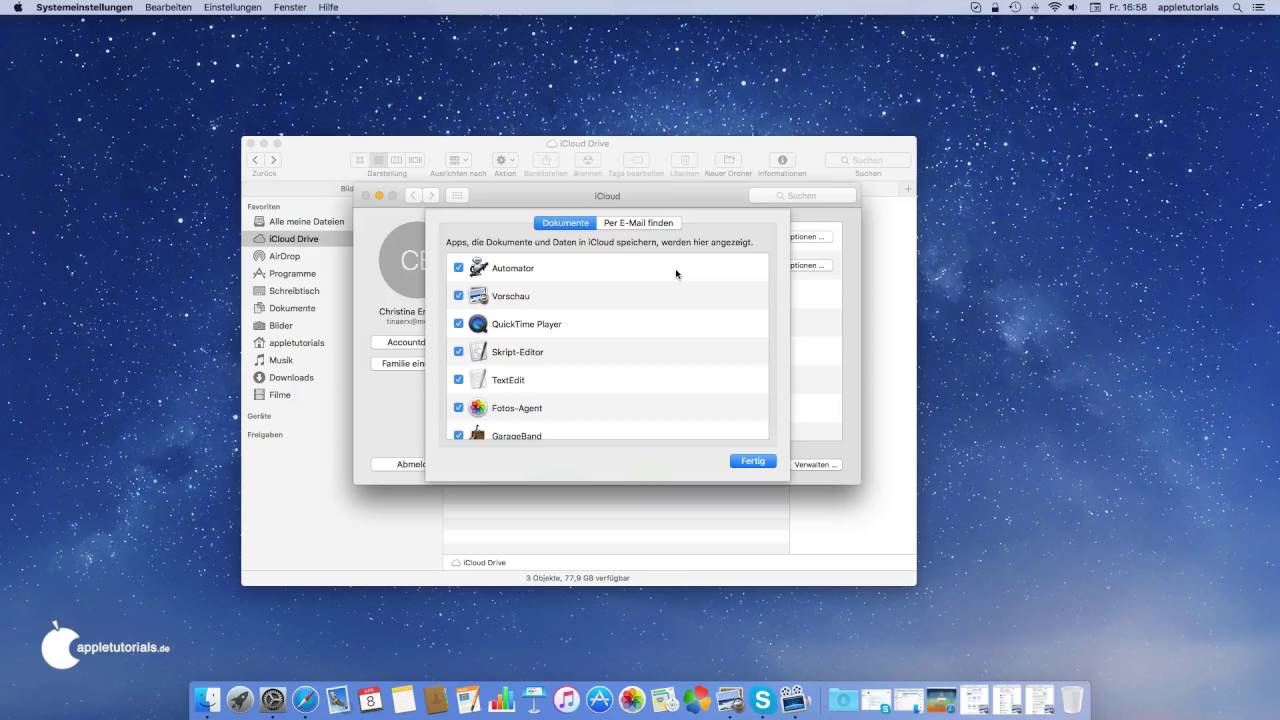 Wie funktioniert iCloud Drive von Apple?