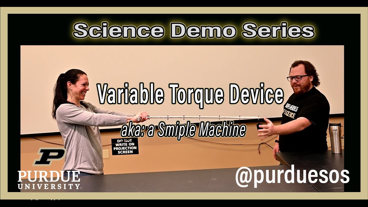 Variable Torque Device...Just think simple machines!