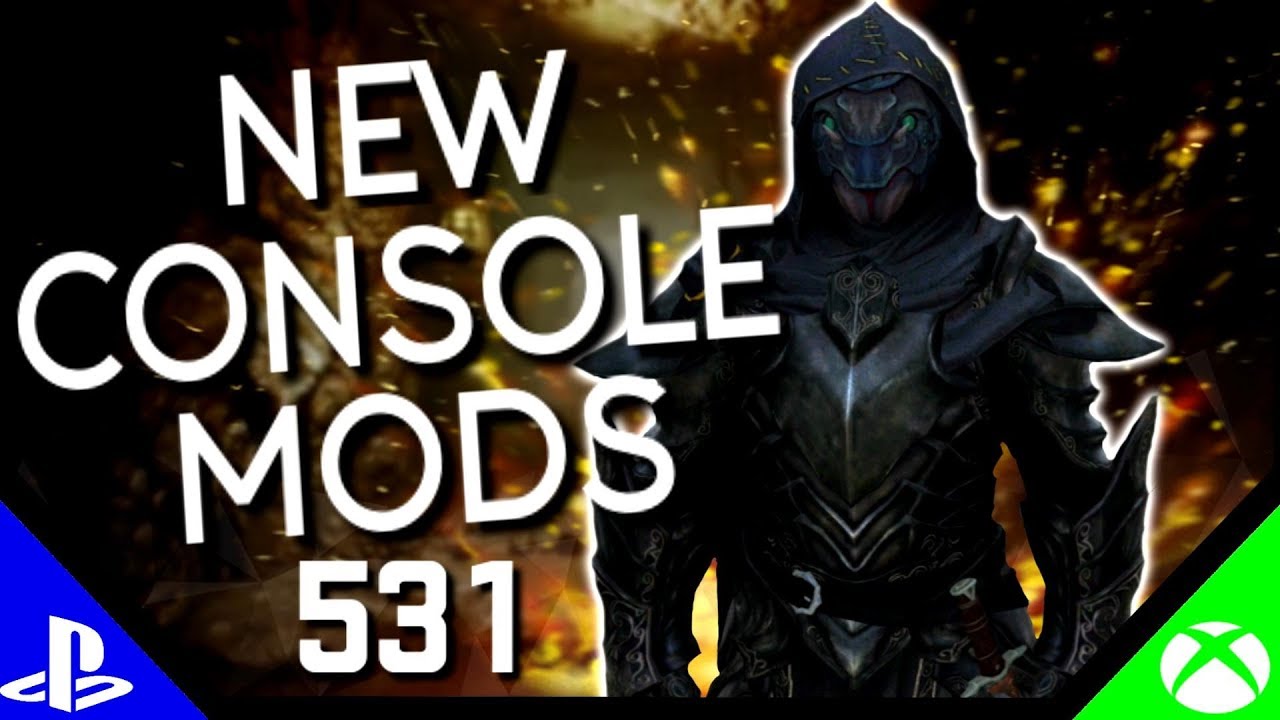 Skyrim Special Edition: ▶️5 BRAND NEW CONSOLE MODS◀️ #531 (PS4/XB1)