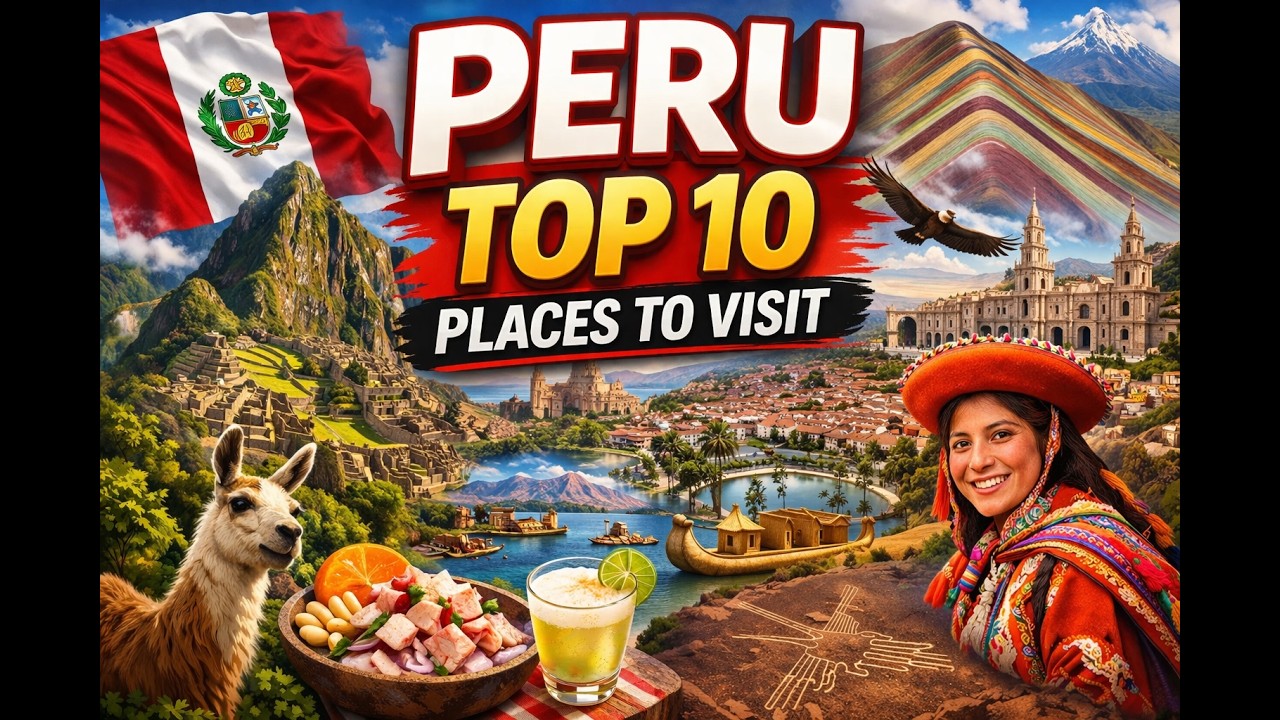 Top 10 places to visit in Peru