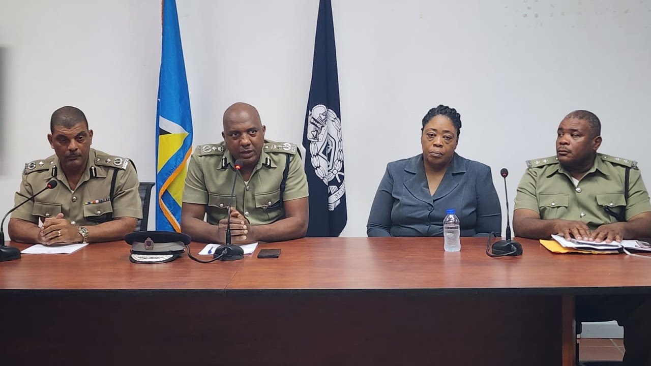 ROYAL SAINT LUCIA POLICE FORCE  |  PRESS CONFERENCE  |  JULY 31 2025
