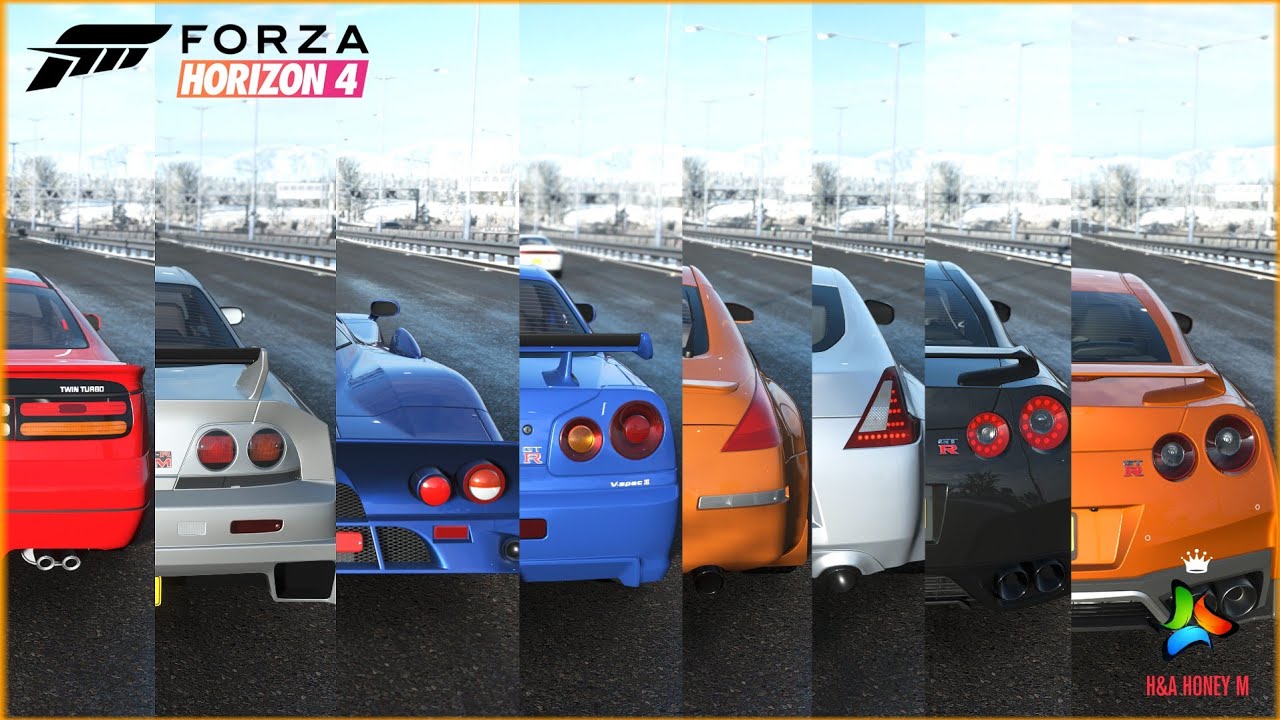 Forza Horizon 4 Top 10 Fastest Nissan Cars Top Speed Battle