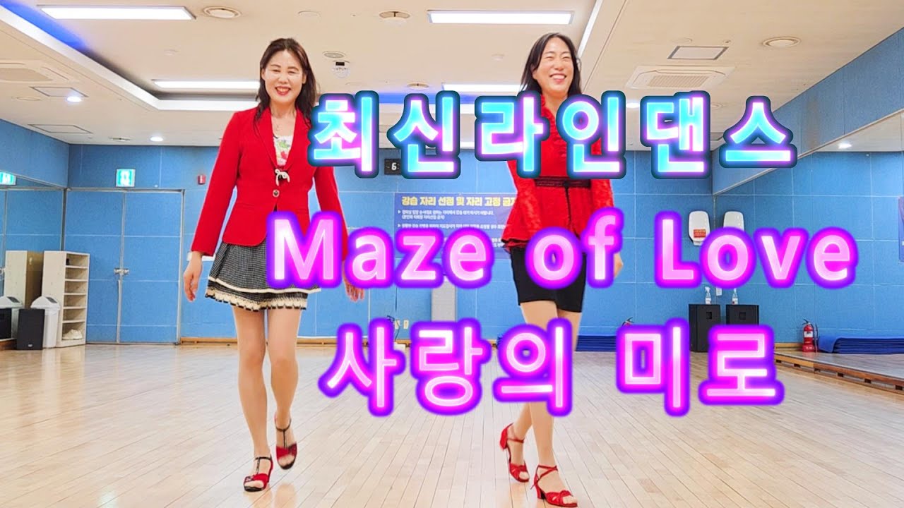 사랑의미로_초급라인댄스_Maze of Love_LINE DANCE