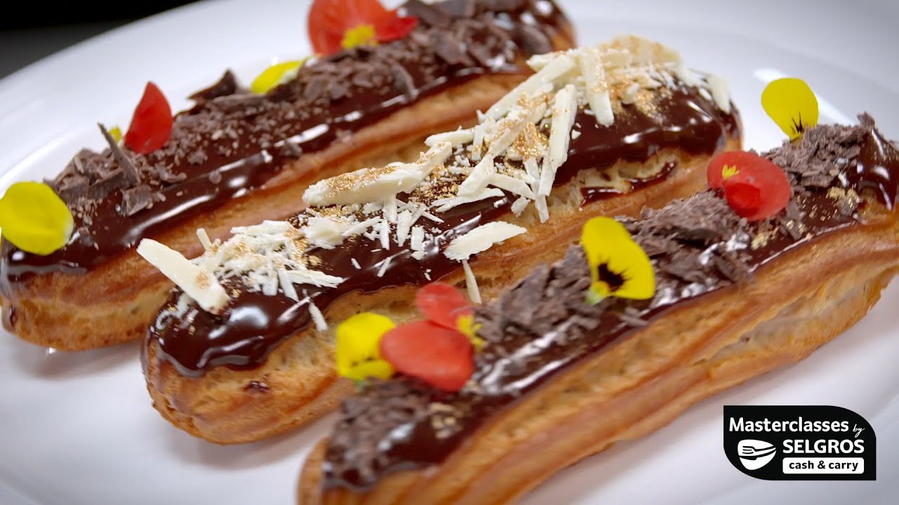 Promo Masterclass Eclere cu ciocolată cu Pastry Chef Mihaela Ruxanda