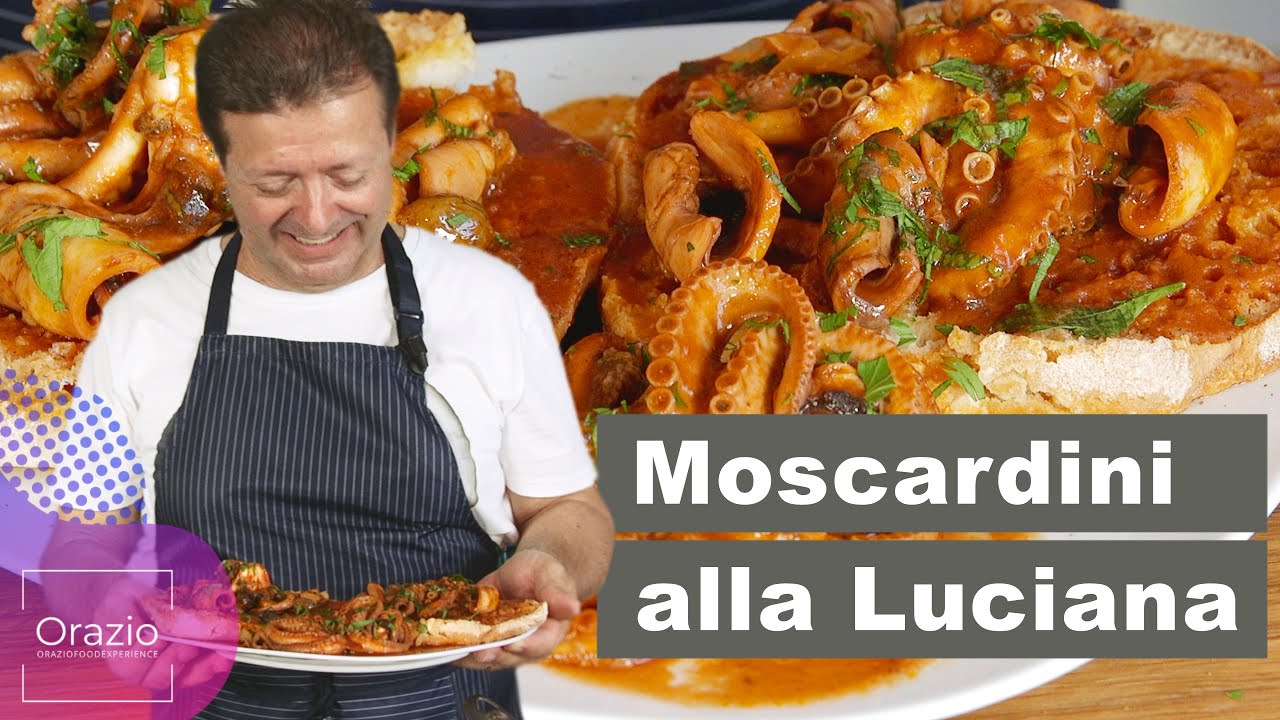 MOSCARDINI ALLA LUCIANA - La ricetta passo passo