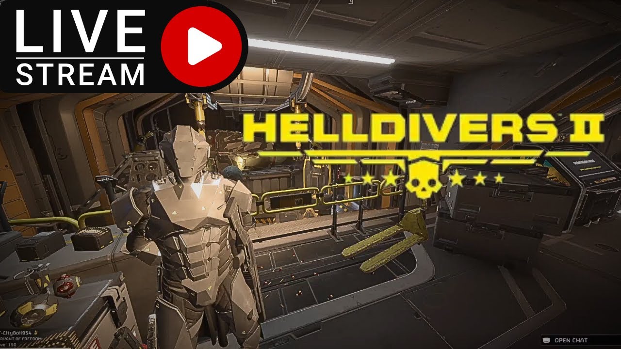 🔴LIVE - HELLDIVERS 2⚡DIVING FOR DEMOCRACY!⚡ROAD TO 500 SUBS