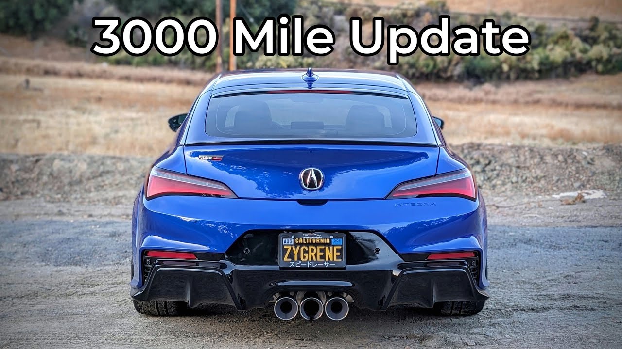 Обновление информации о владельце Acura Integra Type S 2024 года — сожалеете после 3000 миль?