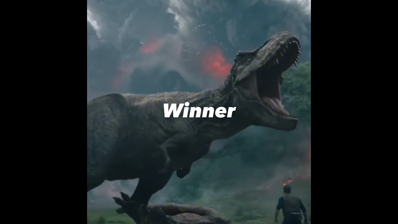 Rexy vs 5 villan dinosaurs #jurassicpark