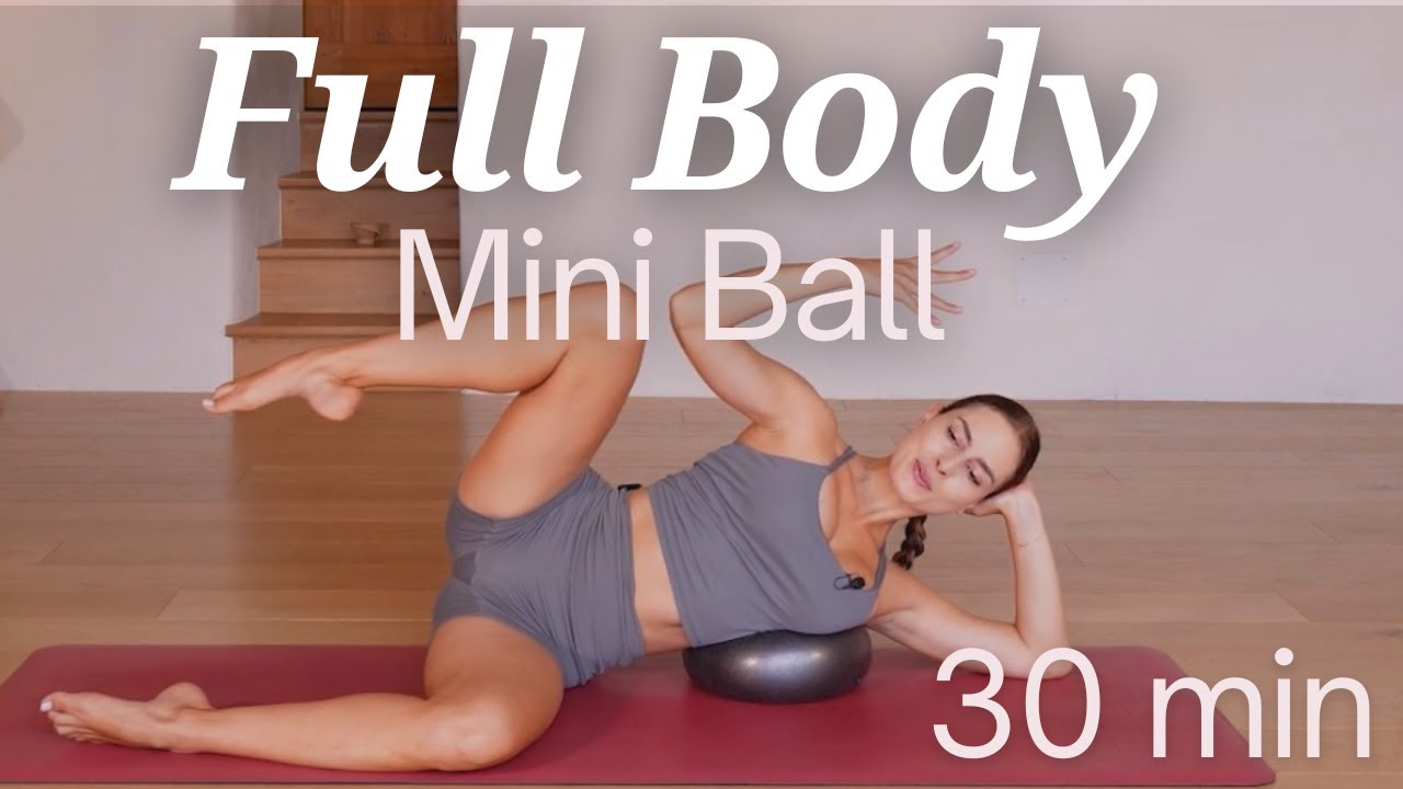 30 minuti Pilates Total Body con Mini Ball | Allenamento Completo per Core e Glutei (Italiano)
