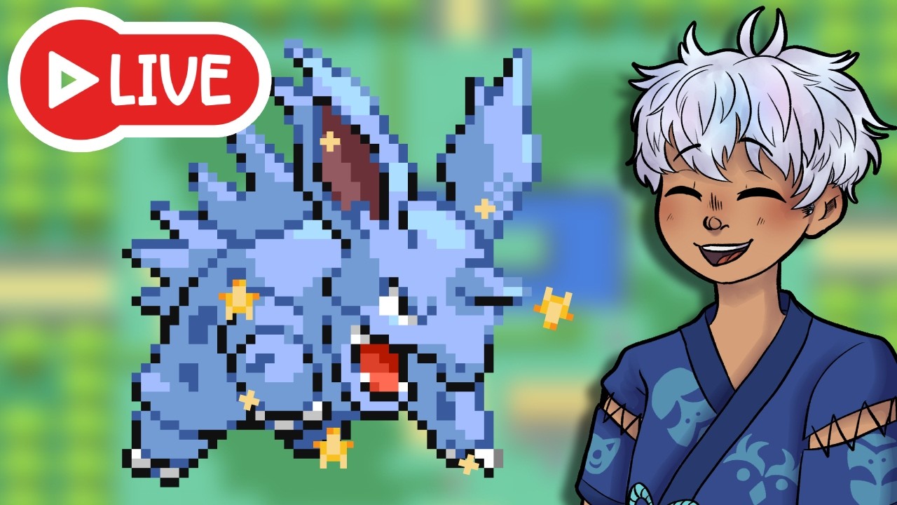 Shiny Nidorino in Safari Zone after 1174 Seen | Pokemon FireRed / LeafGreen DTQ