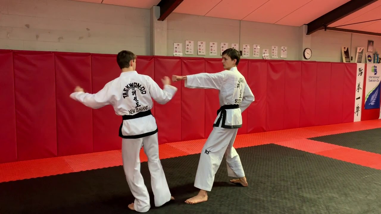 TAEKWON-DO - Green Belt 2 Step Sparring