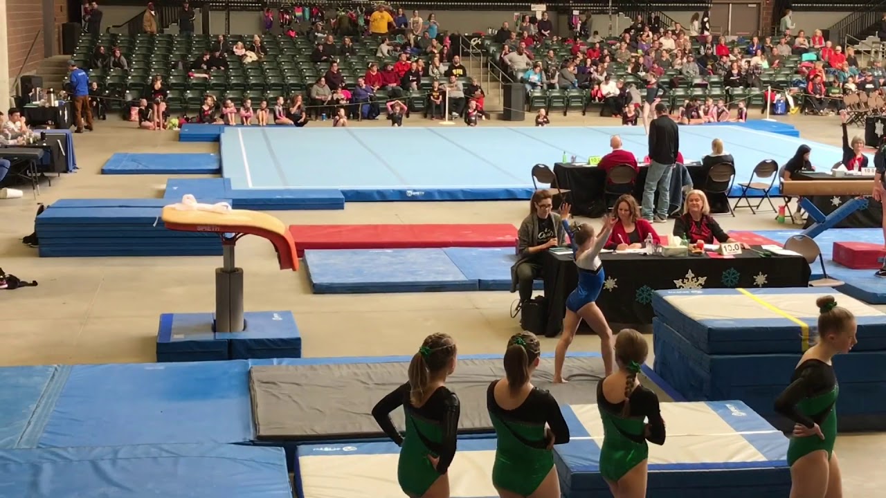 Xcel Silver Gymnastics beam bars floor vault