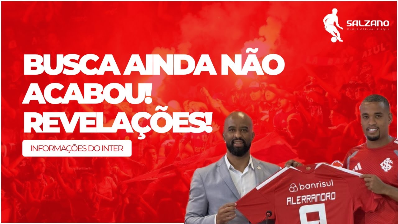 INTER: ALERRANDRO! | ENTREVISTA ESCLARECEDORA! | CONTRATAÇÕES SEGUEM EM PAUTA..