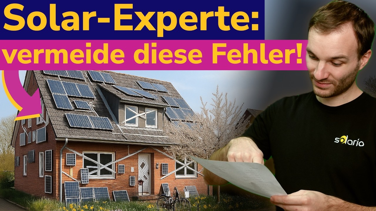 PV-Anlage planen: Worauf du bei Modulen, Wechselrichter, Speicher und Montage achten solltest