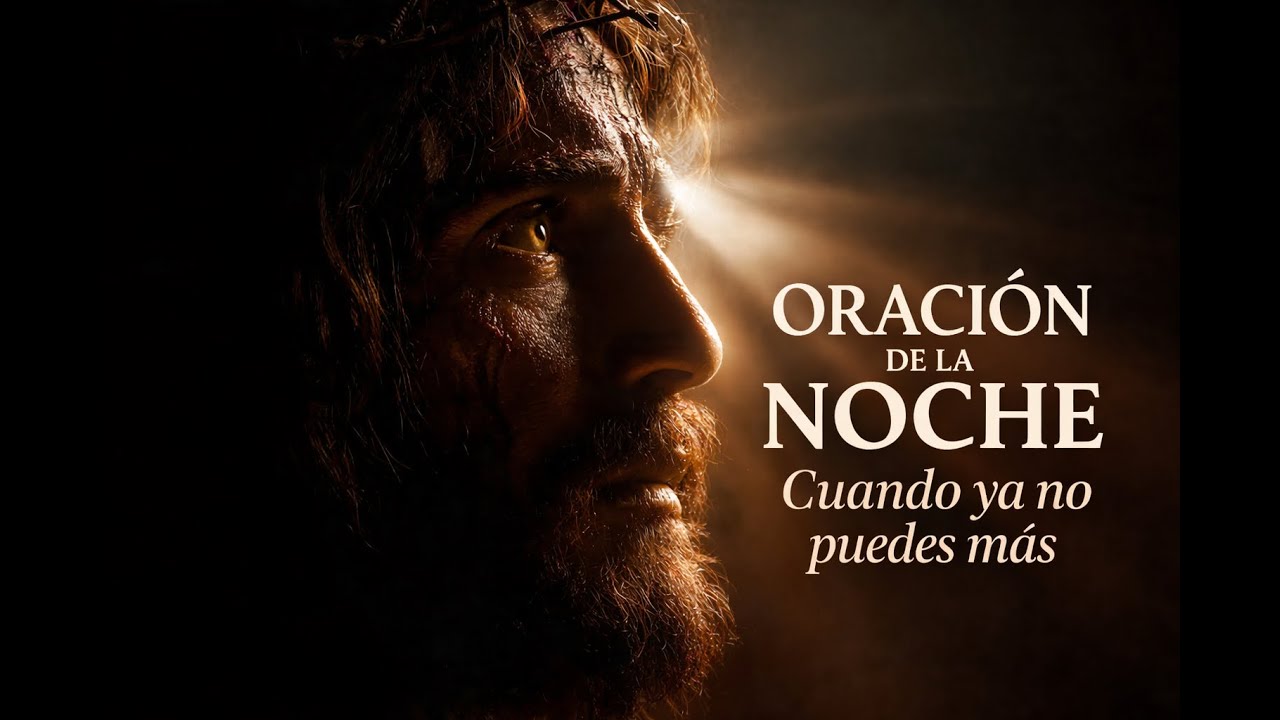 Oración de la Noche | Cuando Ya No Puedes Más, Descansa en Dios y Duerme en Paz