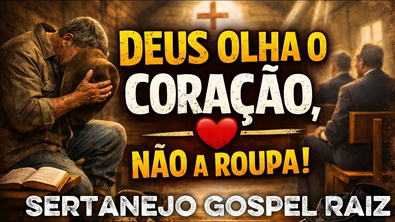 Sertanejo Gospel Raiz | Deus Não Olha a Roupa, Ele Olha o Coração