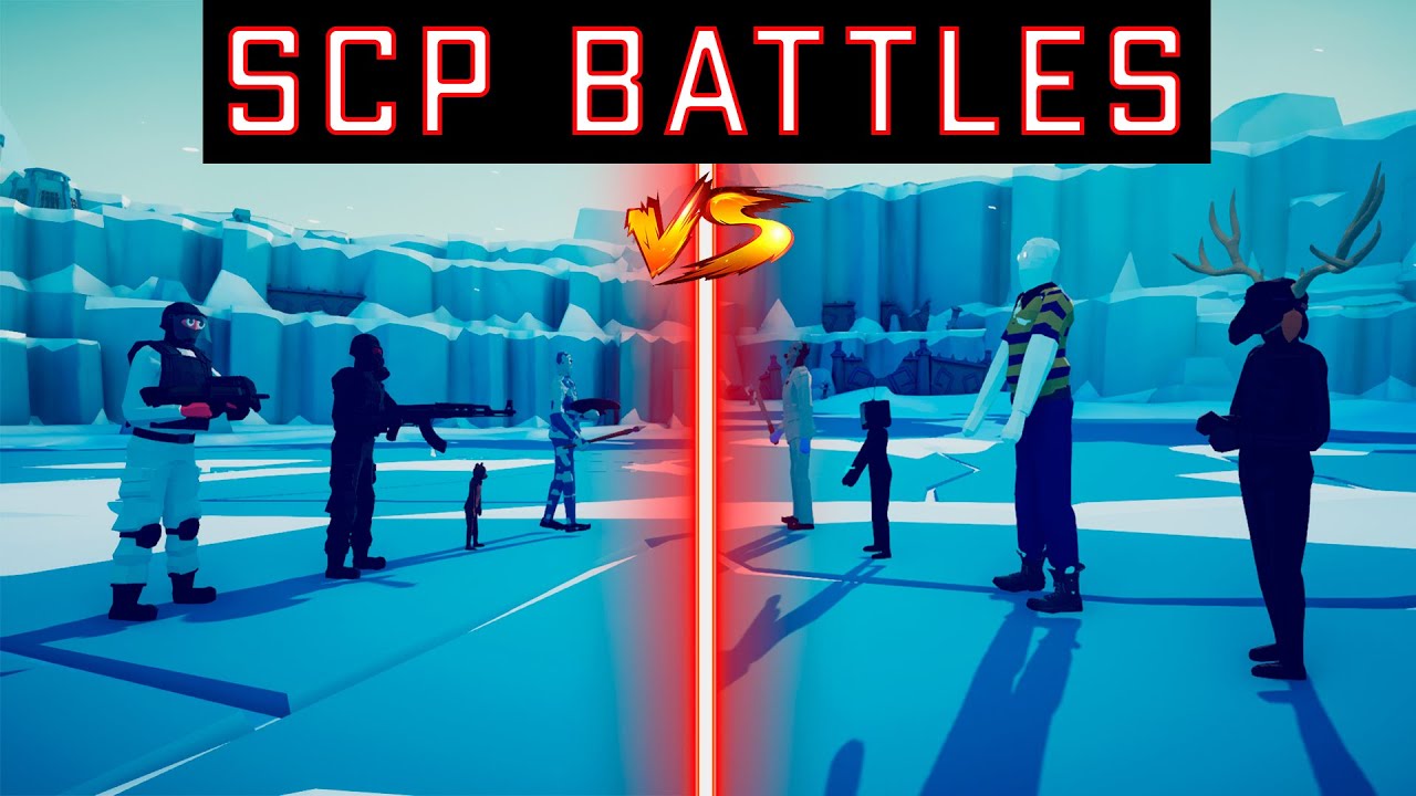 SCP BATTLES (Part 1) ~ Totally Accurate Battle Simulator [TABS]