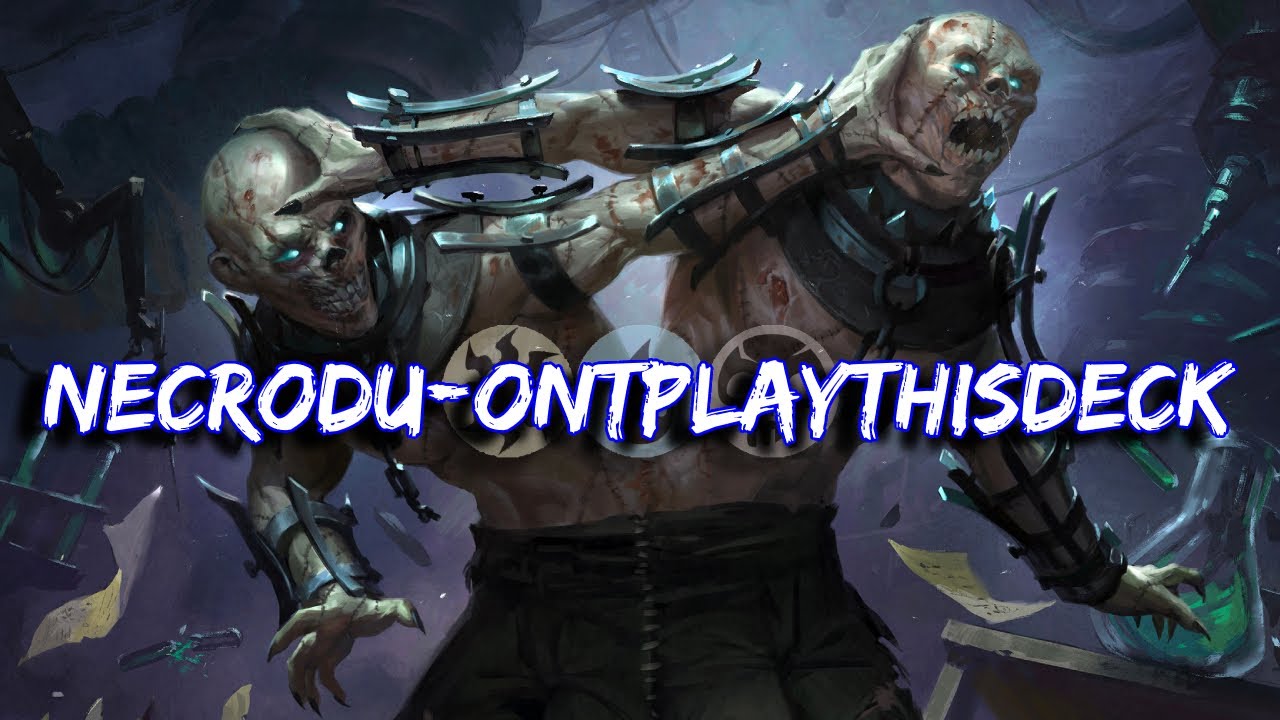 Necrodu-ontplaythisdeck - Necroduality Procession Combo in Historic - Mtg Magic Arena Game Play